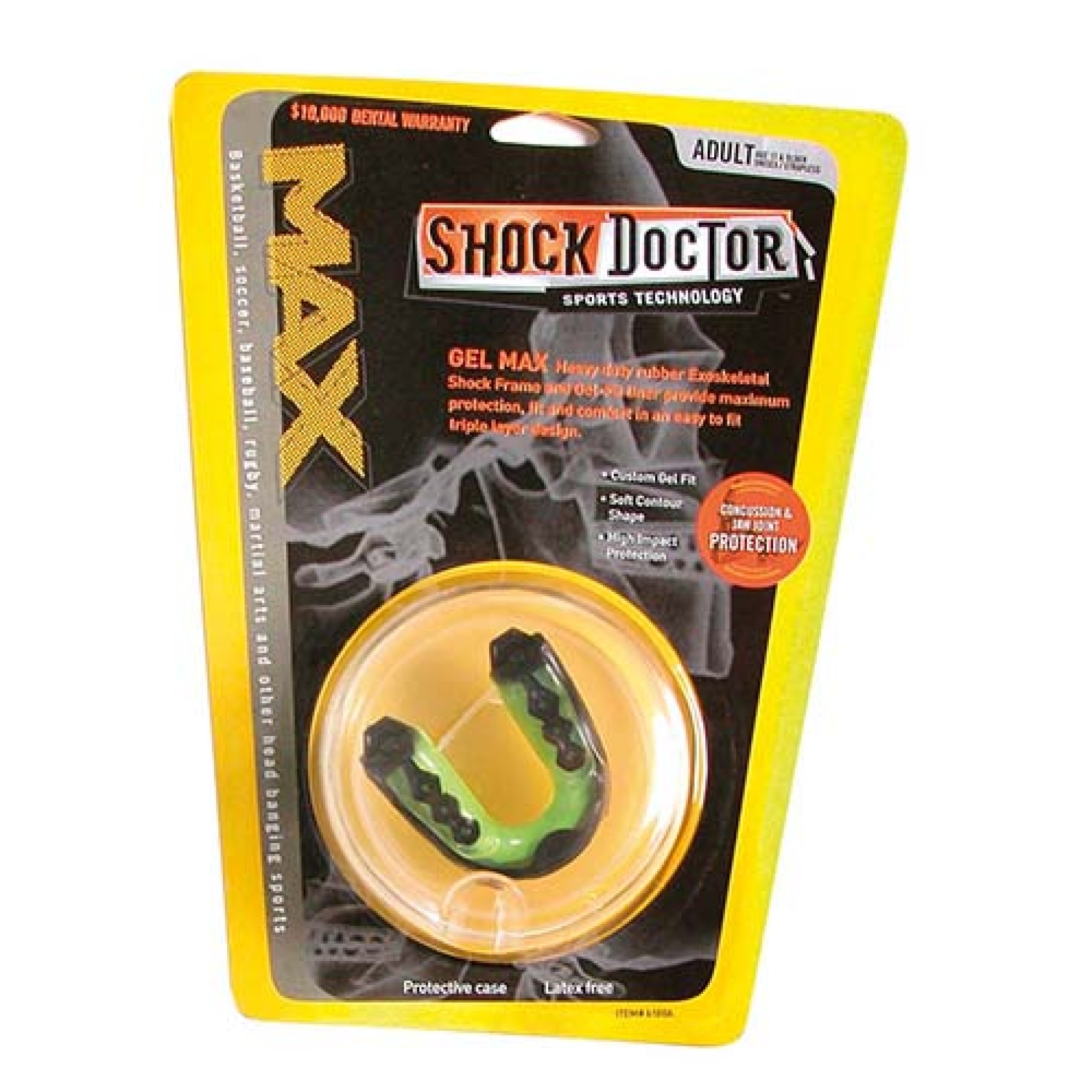 Image of SHOCK DOCTOR ZAHNSCHUTZ GEL MAX