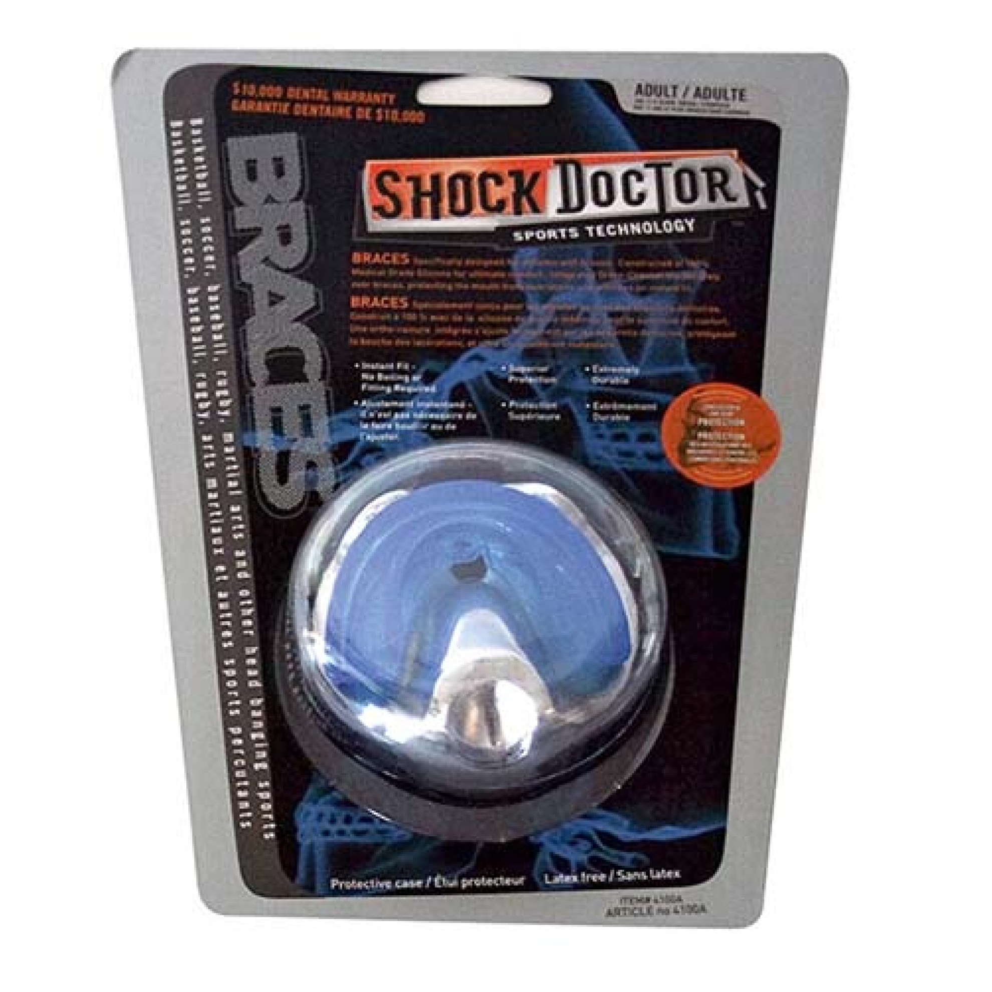 Image of ZAHNSCHUTZ SHOCK DOKTOR BRACES / Größe: SR