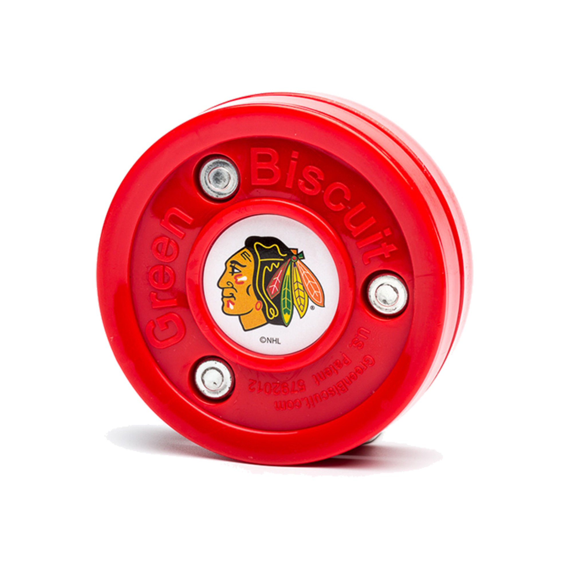 Image of PUCK - NHL / Clubname: Chicago Blackhawks / Farbe: rot / Farbe: rot