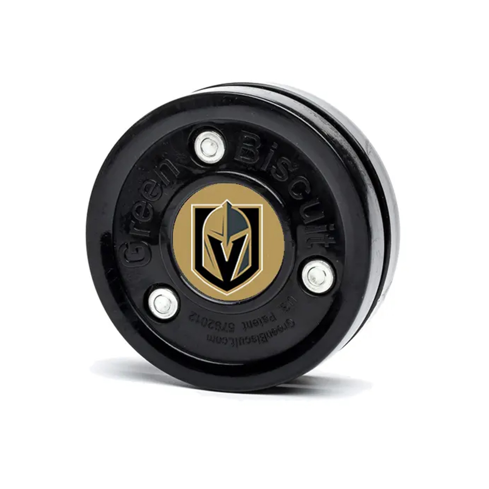 Image of PUCK - NHL / Clubname: Vegas Golden Knights / Farbe: schwarz / Farbe: gold