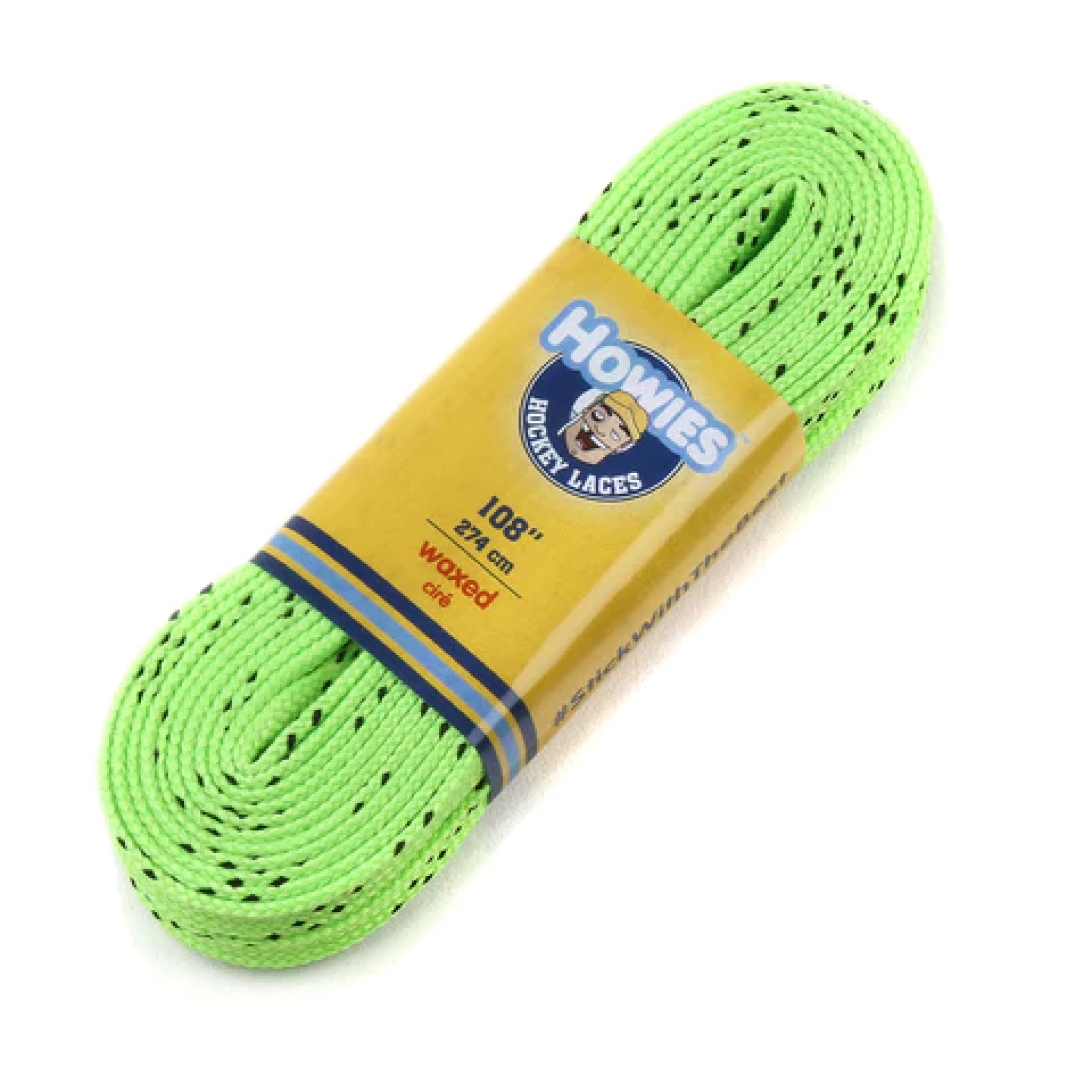 Image of SCHUHNESTEL 244 CM GEWACHST / Farbe: neon grün / Größe: 244 / Farbe: grün