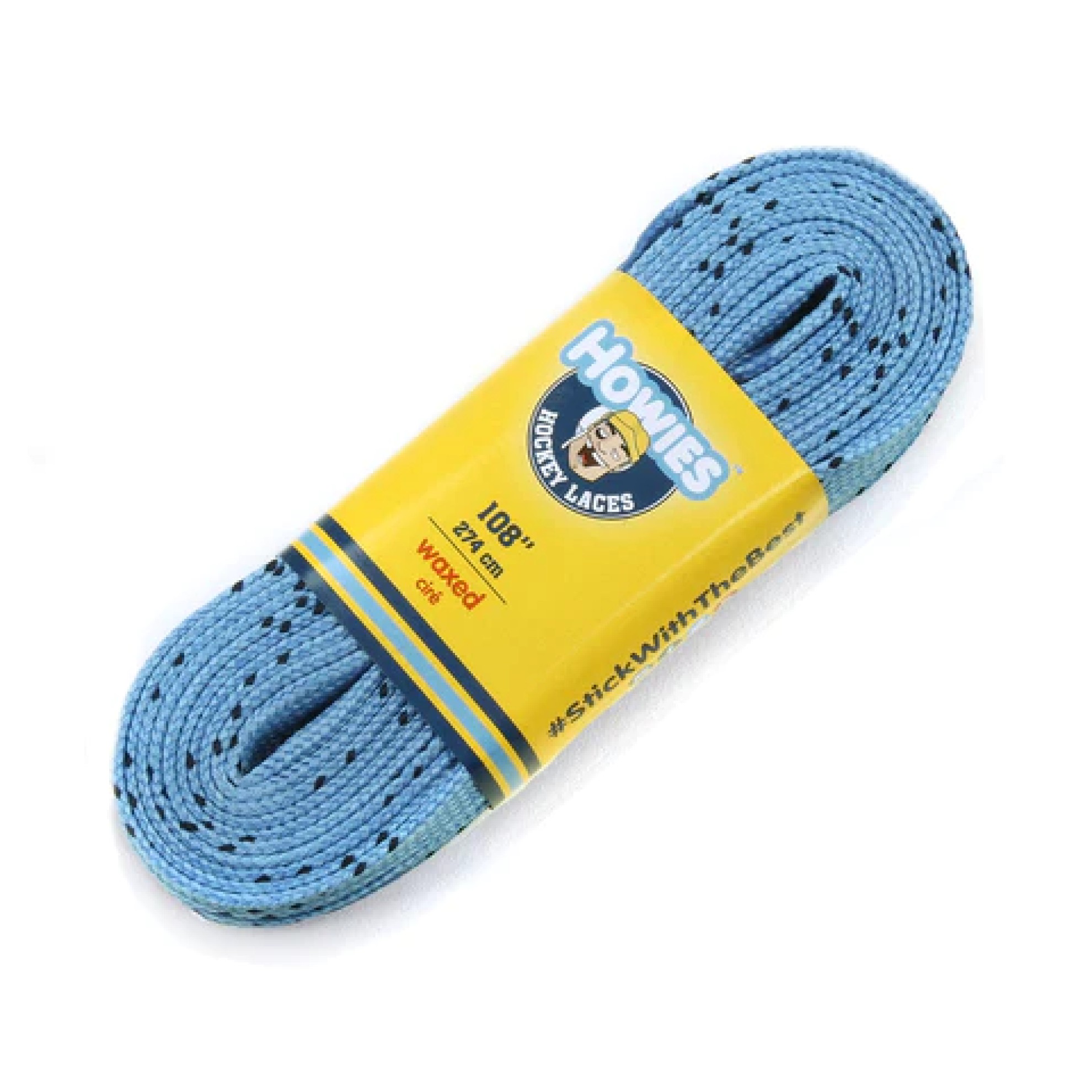 Image of SCHUHNESTEL 244 CM GEWACHST / Farbe: himmelblau / Größe: 244 / Farbe: blau