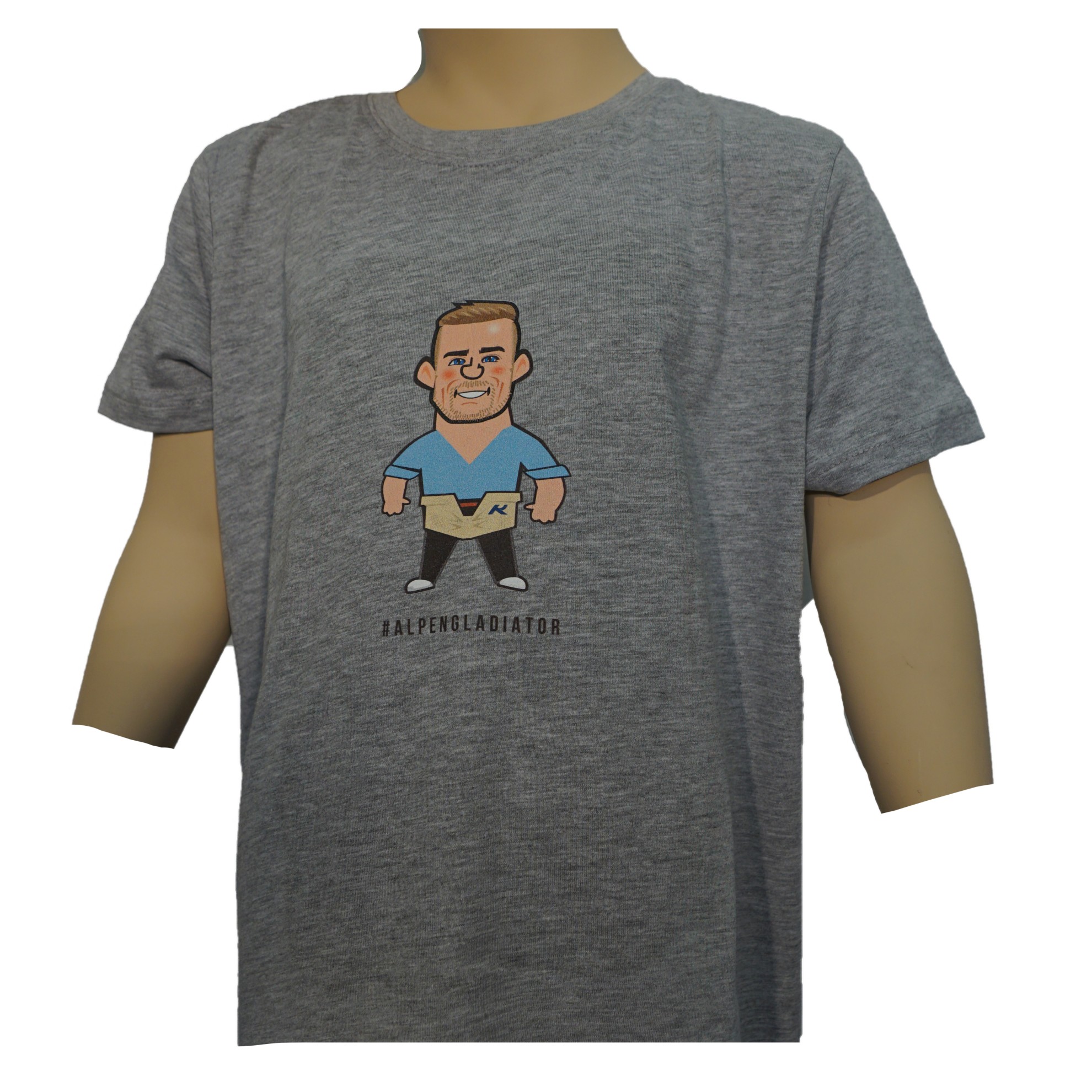 Image of T-SHIRT REMO KÄSER CARTOON ZollSCHWINGERZoll KIDS / Größe: 122/128