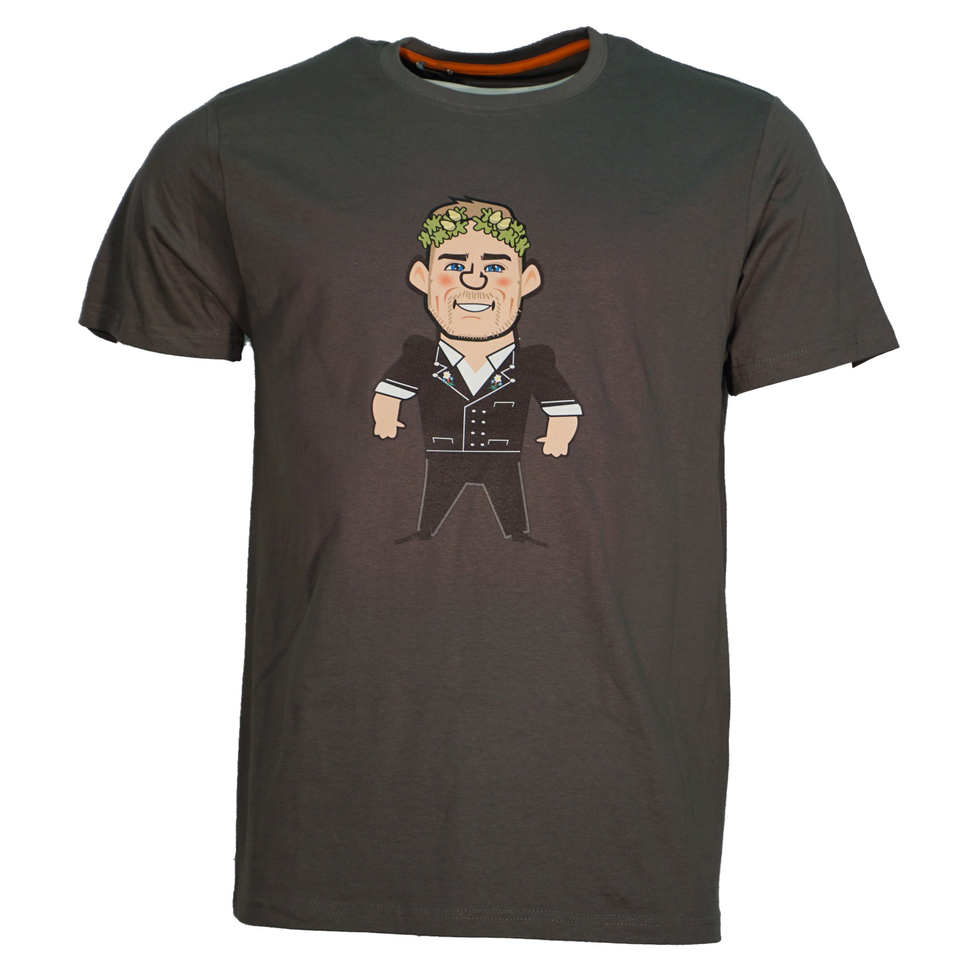 Image of T-SHIRT REMO KÄSER CARTOON ZollTRACHTZoll / Größe: XL