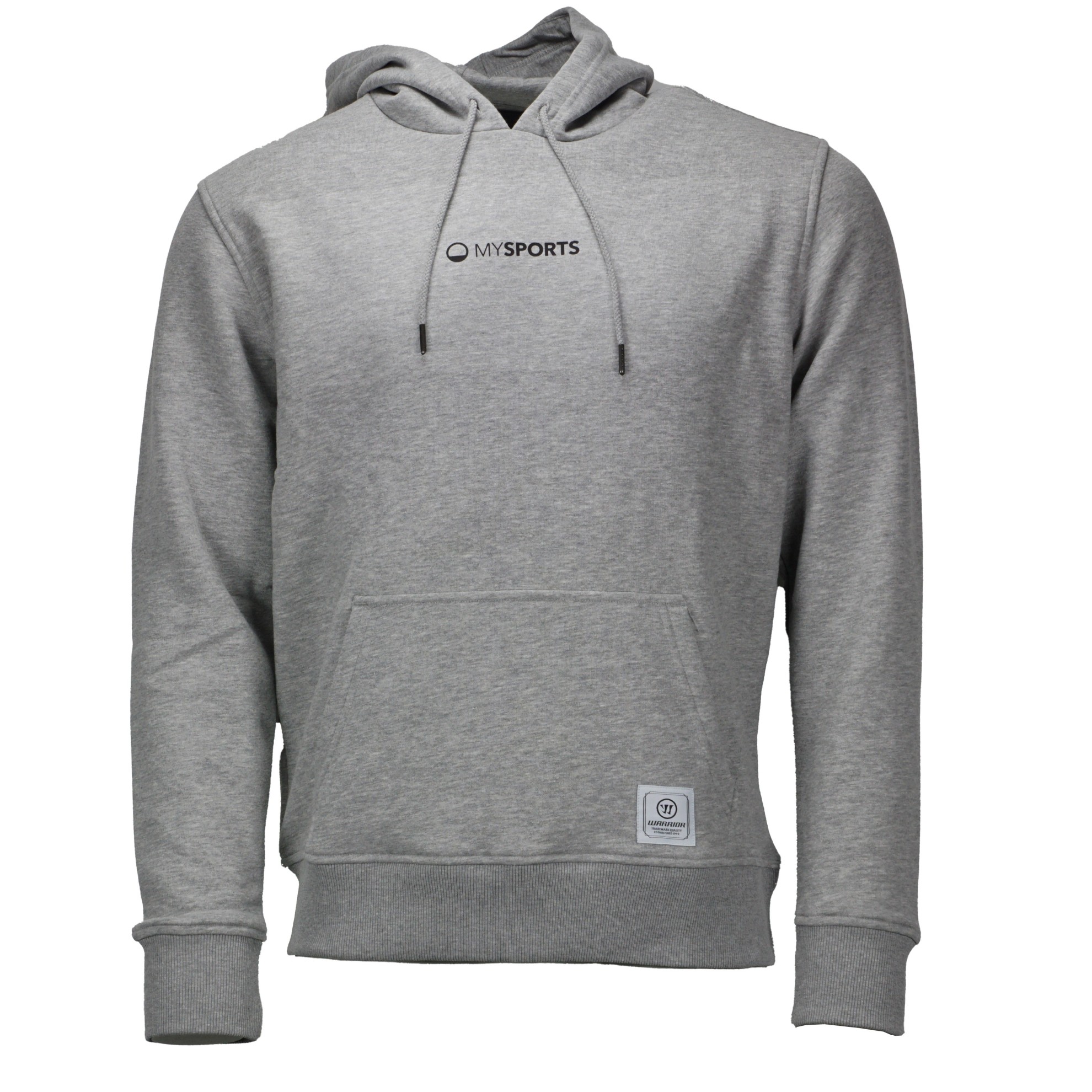Image of HOODY X MYSPORTS GRAU / Farbe: gunmetal / Größe: SR / Größe: XL / Marke: WARRIOR