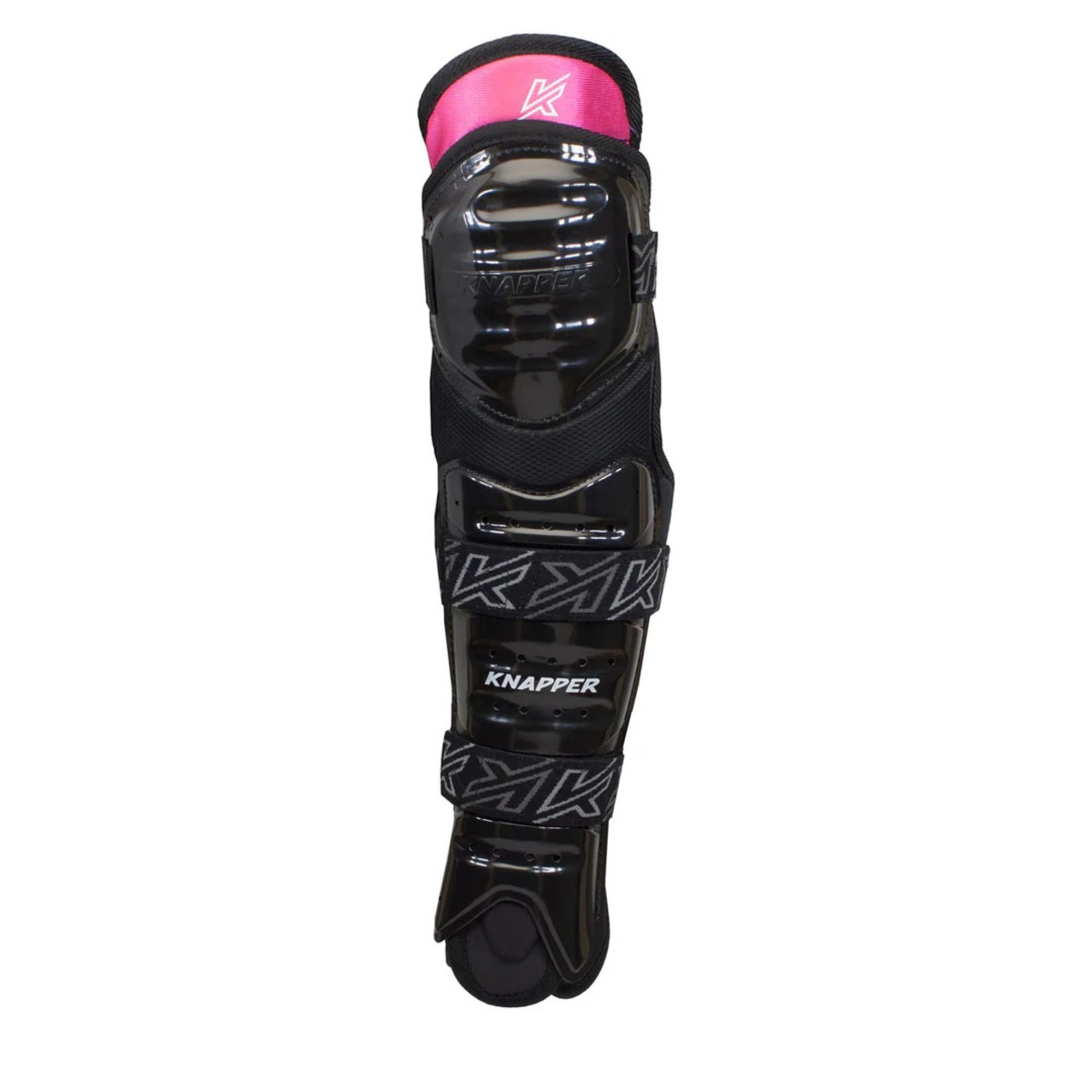 Image of AK5 SHINPAD / Schienbeinschoner in Zoll: 12Zoll / Schienbeinschonerfarbe: schwarz/pink