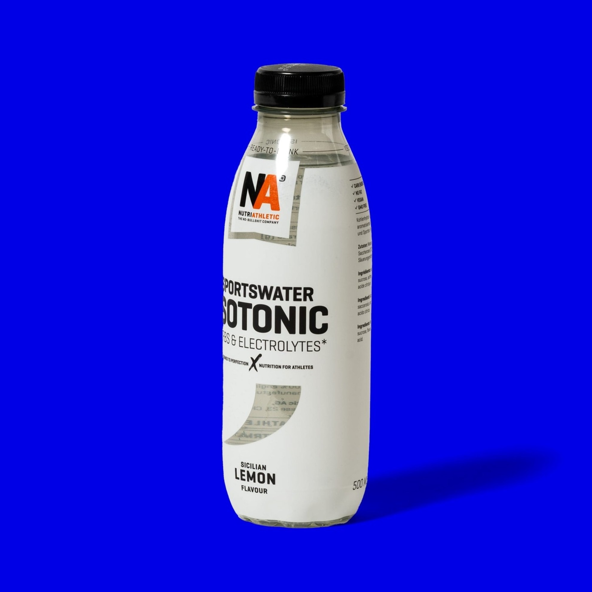 Image of NA SPORTS WATER ISOTONIC SICILIAN LEMON / Eigenschaft: Sicilian Lemon / Sportnahrung: Energie und Ausdauer