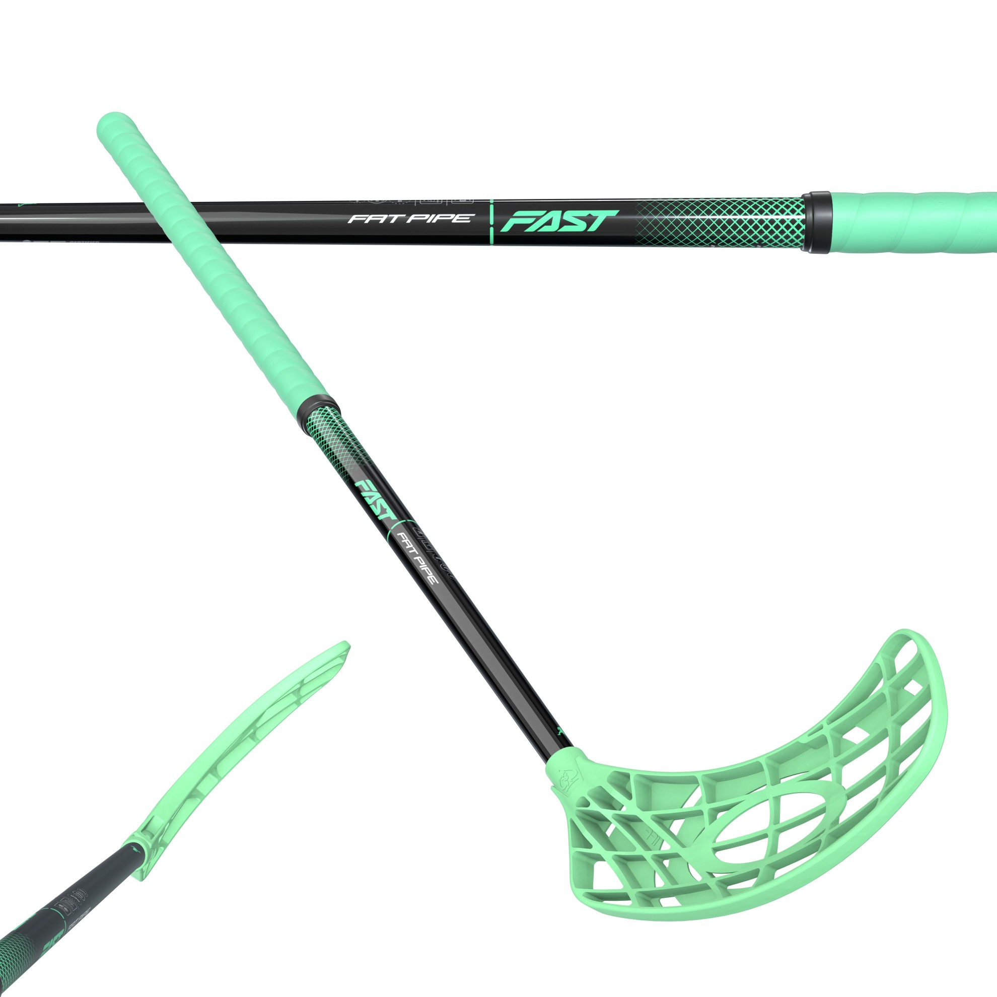 Image of FAST 33 FRESH MINT / Stockart: Links / Farbe: Fresh Mint / Unihockey Härte: 33 / Unihockey Stockgrösse: 80