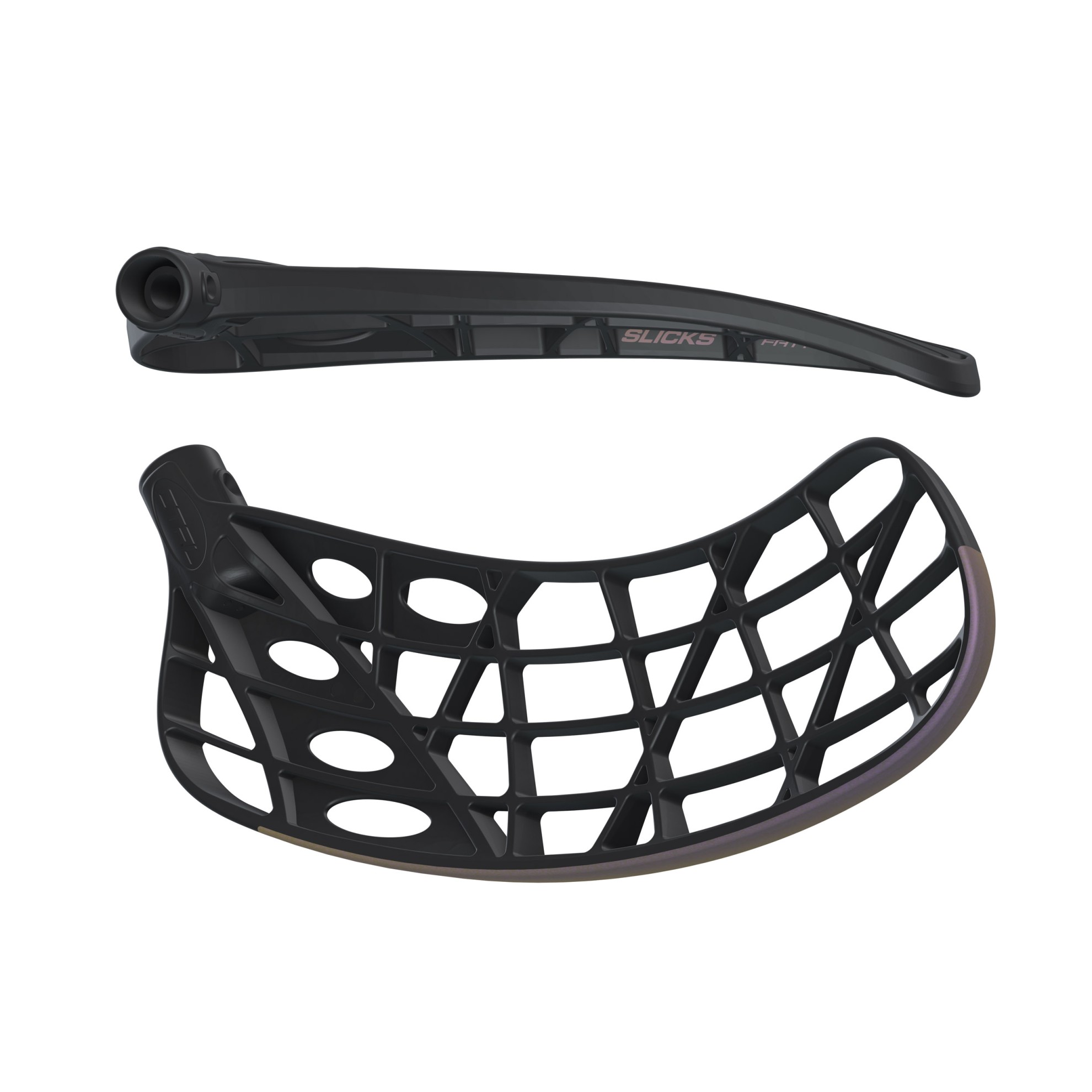 Image of FATPIPE CTRL SLICKS COAL BLACK/SILVER