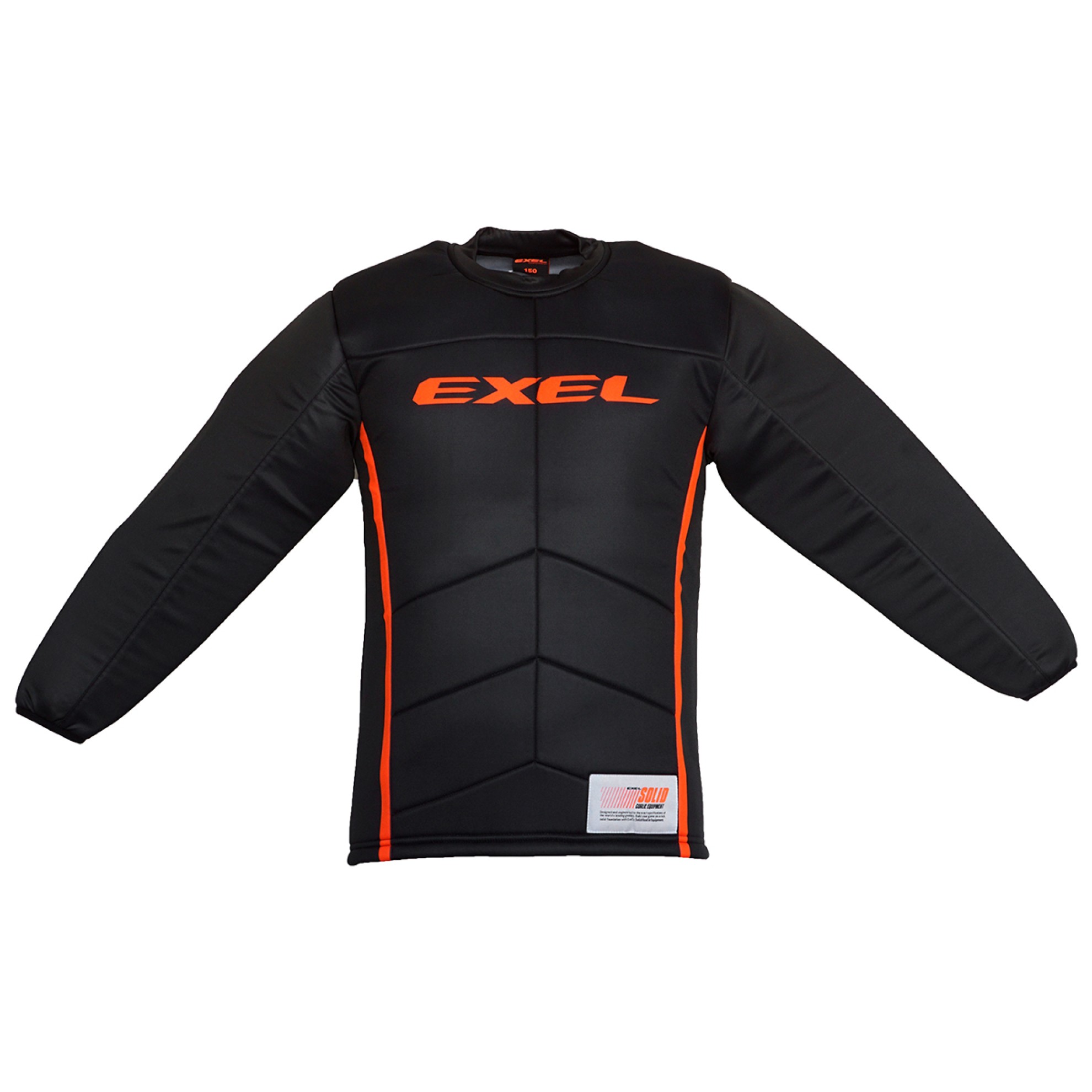 Image of EXEL GOALIE JERSEY S60 BLACK/BLACK