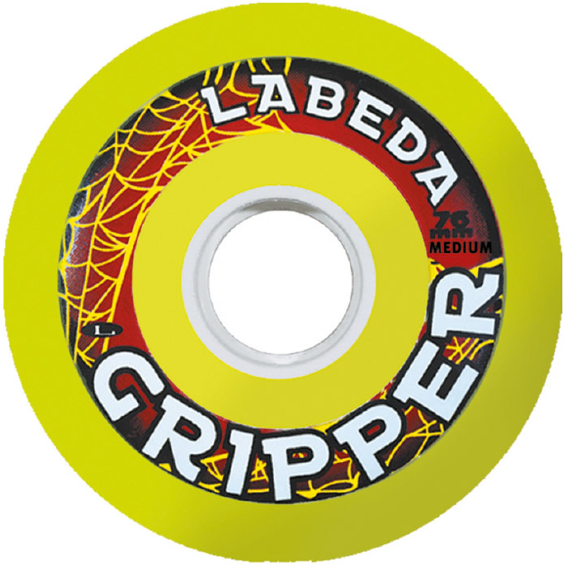 Image of Wheels Labeda Gripper medium yellow 72 mm Indoor ( / Farbe: gelb / Größe: 72 / Farbe: gelb