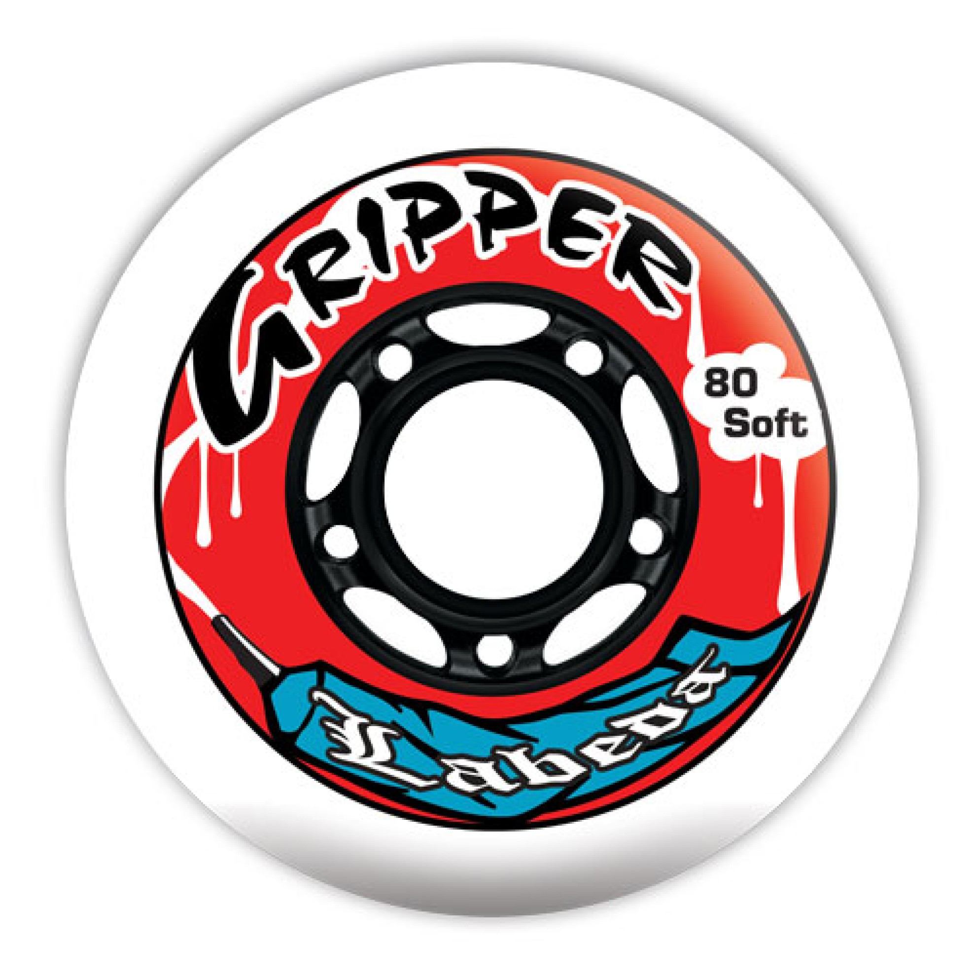 Image of Wheels Labeda Gripper Soft White 72 mm (4pack) / Farbe: weiss / Größe: 72