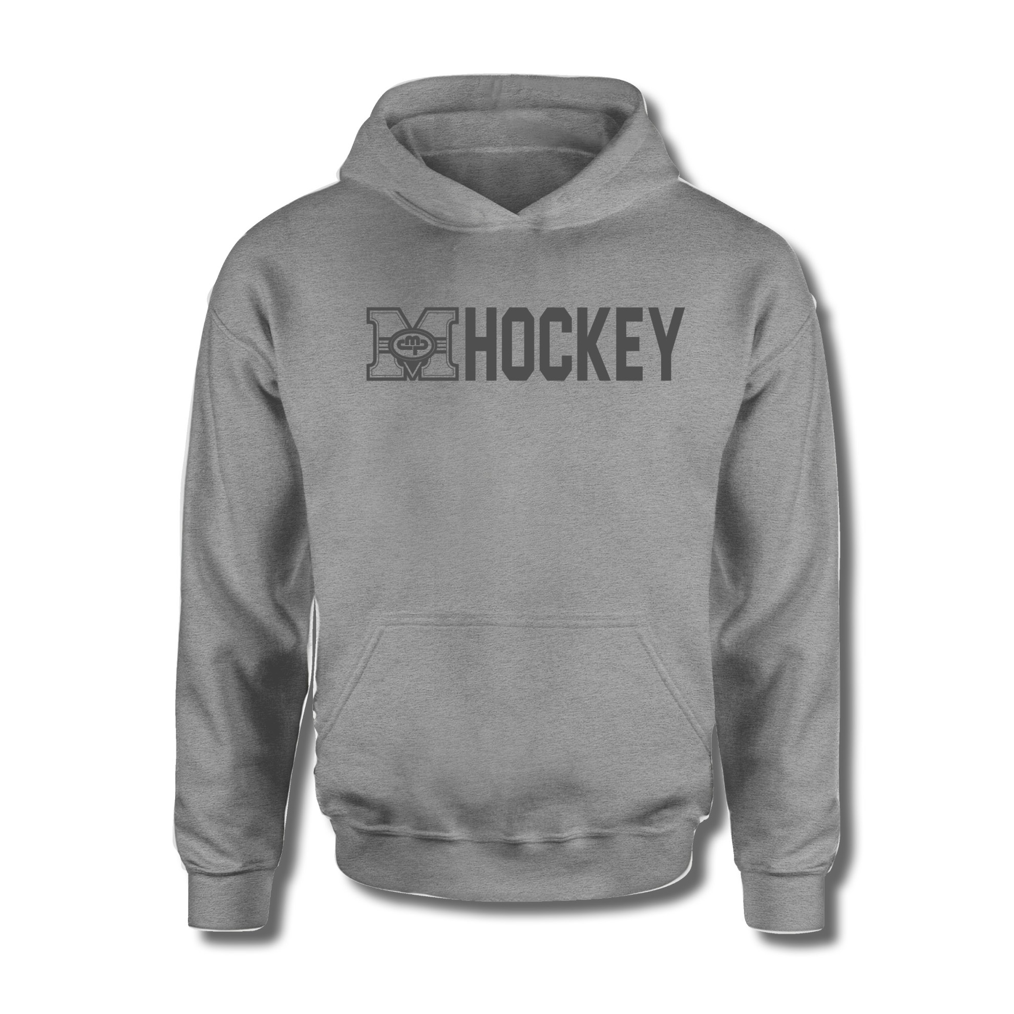 Image of HOODIE „M-HOCKEY“ GUNMETAL JR / Farbe: gunmetal / Größe: JR / Größe: L / Marke: WARRIOR